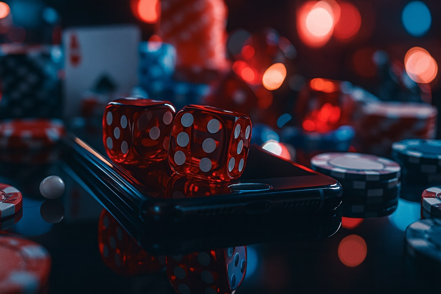 Casino gaming background